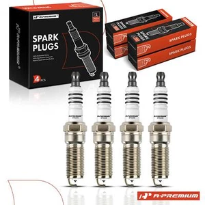 4x Iridium & Platinum Spark Plugs for Ford Edge Explorer Mustang Lincoln MKC MKT - Foto 1 di 12