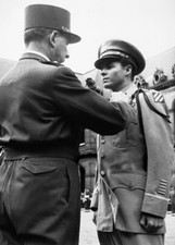 Audie Murphy Receiving the Legion d'Honneur - 8 1/2 X 11 