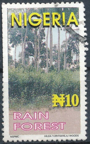 Protection of The Rainforest - Nigeria 1999 - F H - SG 741a Cover