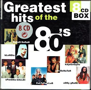(8CD's) Greatest Hits Of The 80's - Max Werner, Kim Carnes, Ultravox, Laid Back - Bild 1 von 2