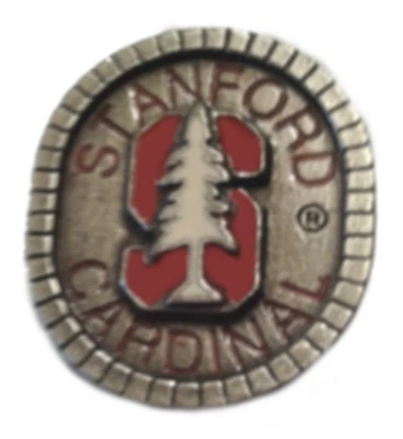 Prendedor Stanford RARO DE COLECCIÓN FUNDIDO EN EE. UU. Prendedor con logotipo de cardenal de la Universidad de Stanford NCAA Foto 1 de 2