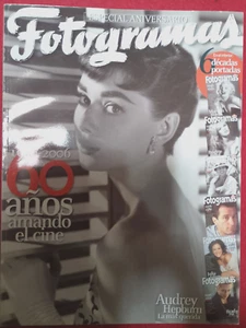 Magazine FOTOGRAMAS - ESPECIAL - 60 años - Audrey Hepburn - Picture 1 of 1