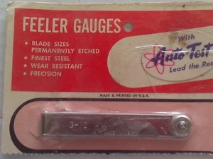 VINTAGE AUTO TEST STAHL GEFÜHLMESSER HERGESTELLT IN DEN USA SELTEN - Bild 1 von 3
