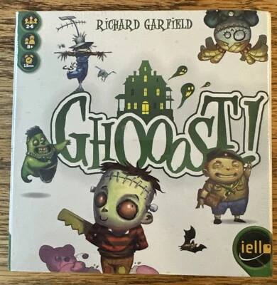 Ghooost! Juego de cartas nuevo sellado de fábrica Richard Garfield IELLO Foto 1 de 4