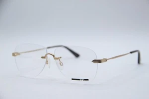 MCQ MQ0270O 002 GOLD, HAVANA AUTHENTIC EYEGLASSES 58-12 150 - Picture 1 of 5