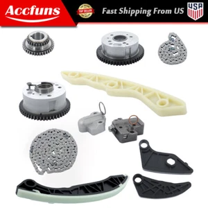 For 07-13 Jeep Compass Patriot 2.0 2.4L/L4 Timing Chain Kit VVT Gear 4884868AB - Foto 1 di 11