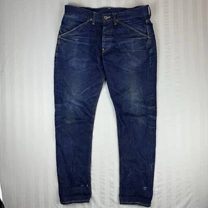 Pantalones de mezclilla occidentales WH Ranch medida 34x29 ajustados vaqueros desgastados ropa de trabajo - Imagen 1 de 23