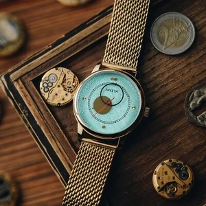 Reloj Automático Hombre Aqua-Blue Vintage Raketa Copernicus Años 90, Regalo para Hombre - Imagen 1 de 6