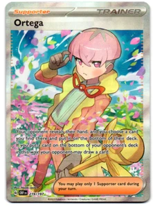 Ortega Sv03: Obsidian Flames 219/197 Holo Ultra Rare - Picture 1 of 2