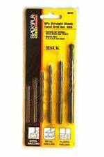 Blackspur Straight Shank Twist Drill Set 2 ,3,4, 5, 6, 8  mm 6 piece set