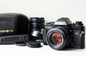 [Near MINT] Minolta X-700 SLR Film Camera MD 50mm f1.4 Lens Extension Tube JAPAN - Picture 1 of 17