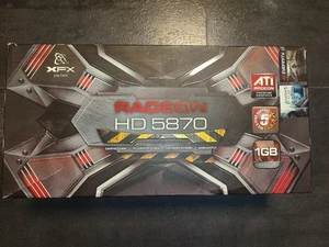 XFX ATI Radeon HD 5870 1GB Grafikkarte + OVP - Picture 1 of 3