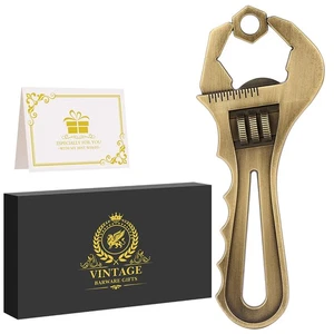 1pc Bottle Opener Beer Wrench Shaped Kitchen Gadgets for Drinkers Industry Lover - Picture 1 of 19