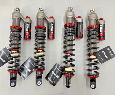 Kit de suspensión de amortiguadores delanteros y traseros Elka Stage 3 Yamaha Grizzly 700 2016+ Foto 1 de 3