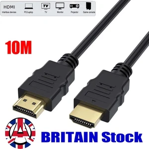 10M/32.8FT HDMI Cable High Speed 1080P HD For BLURAY DVD PS3 HDTV XBOX LCD TV - Picture 1 of 7