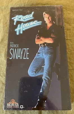 Road House VHS 1989 SEALED FIRST Edition TRUE 1st Print Patrick Swayze MGM/UA! - Image 1 of 4