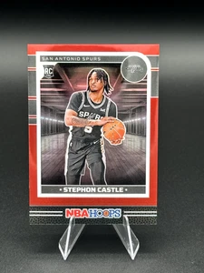 Aros Panini NBA Panini 2024-25 - Rookies Stephon Castle #234 Premium Red Prizm/99 - Imagen 1 de 2