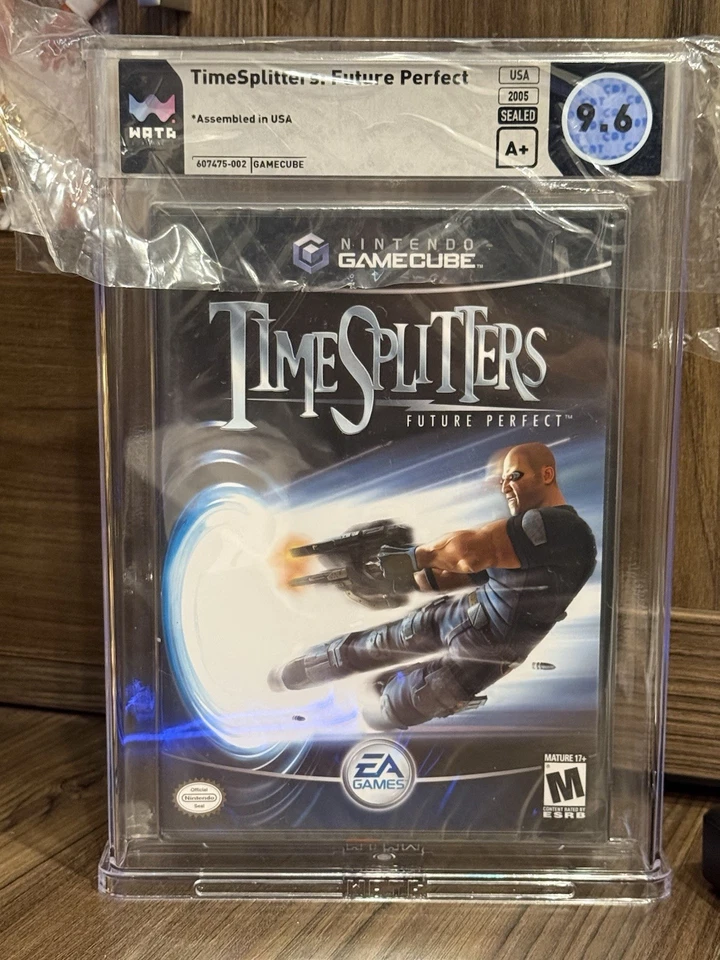 TimeSplitters: Future Perfect (Nintendo GameCube) - WATA graded slab 9.6 A+ - Image 1 of 3
