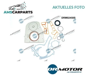 KURBELGEHÄUSE DICHTSATZ ZYLINDERBLOCK DRM02458S DRMOTOR AUTOMOTIVE NEU - Picture 1 of 5