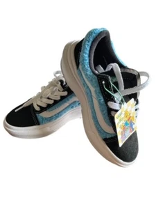 Vans X Sesame Cookie Monster Sneakers Blue, Black, White Mens4, Women's 5.5 - Picture 1 of 13