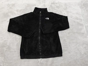 The North Face Jacket Girls Extra Large 18 Black Osito Fleece Full Zip Outdoor - Picture 1 of 10