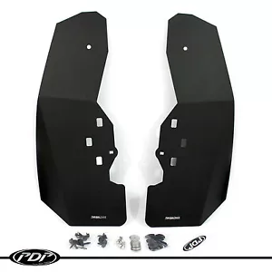 Polaris RZR S 900 / S 1000 RZR XP Mud Flaps / Fender Flares FRONT SET(2) BLACK - Picture 1 of 9