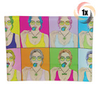 1x Tray Ooze Medium Shatter Resistant Glass Rolling Tray | Candy Shop Design