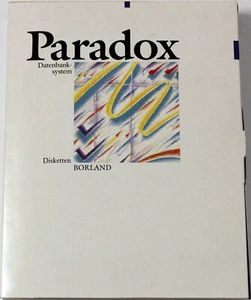 RARITÄT - Borland Paradox 3.0 - DOS - Deutsch - 5¼″ - Bild 1 von 5