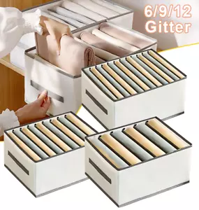 Faltbar Kleidung Aufbewahrungsbox Kleiderschrank Schublade Organizer Box 1 Stück - Bild 1 von 13