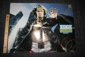 2008 WWE MAGAZINE EDGE ALTERING THE WWE UNIVERSE SINCE 1998 16 X 21 POSTER - Picture 1 of 3