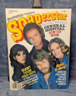 PHOTOPLAY SOAPERSTARS Daytime TV Soap Opera Stars Summer  1982 - Image 1 of 4