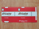 opened empty cigarette soft pack--70 mm-Luxembourg-Africaine-25 cigarettes