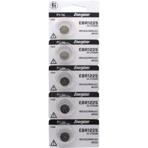 Energizer Lithium BR1225 3-Volt Coin Cell CR1225 Battery (5-Pack) - Picture 1 of 2