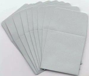 2x2 Paper Coin Envelopes Safe Storage Archival Grey Pack Of 100 Acid Free New - Picture 1 of 3