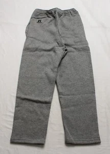 Russell Athletic Youth Oxford Sweatpant Hemmed Bottom EJ1 Grey Small NWT - Picture 1 of 6