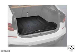 NEW BMW 5 SERIES G30 ALL WEATHER RUBBER REAR BOOT LUGGAGE MAT 51472473480 - Picture 1 of 3