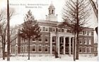 1909 MONMOUTH IL - RPPC - Wallace Hall, Monmouth College in the snow