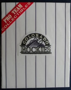 Parche de béisbol auténtico semicírculo auténtico de los Rockies MLB de Colorado - Imagen 1 de 3