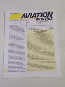 Aviation Monthly Safety Summary & Report Vol 39 No 7/8, August 2011 053024JENON2 - Picture 1 of 2