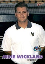 2000 Greensboro Bats Multi-Ad #30 Mike Wickland Trainer Baseball Card