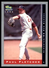 1993 Classic Best Paul Fletcher Scranton/Wilkes-Barre Red Barons #79