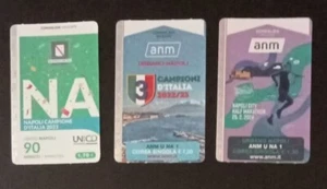 Lotto n.3 biglietti ANM Napoli Campione d’Italia e Napoli City Marathon 2024 104 - Picture 1 of 2