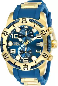 Invicta Men'S 24217 Bolt Analog Display Quartz Two Tone Watch, Gold, Quartz Watc - Picture 1 of 5