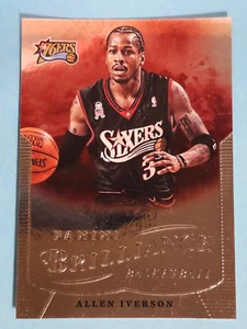 2012-13 Panini Brilliance Allen Iverson Philadelphia 76ers #10 - Picture 1 of 2