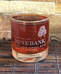 ROSEBANK Collectible Whiskey Glass 8 Oz - Picture 1 of 1