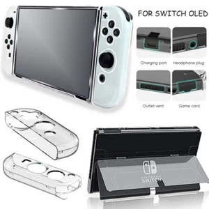 For Nintendo Switch OLED Storage Bag+Cover Case+Screen Protector Accessories Kit - Picture 1 of 65