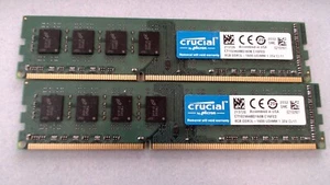 Crucial 16Go (2 x 8Go) (DDR3-1600) UDIMM Mémoire (CT102464BD160.C16FED) - Photo 1/1