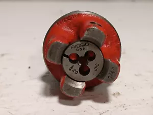 Ridgid 00-RB 1/4" Ratchet Bolt Threader Die Head, Alloy RH, UNC 1/4-20 - Picture 1 of 3