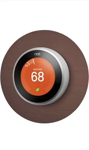 Wasserstein 6” Round Cover Plate Compatible with Google Nest Thermostat 2nd/3rd - Picture 1 of 3