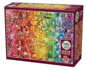 Rainbow 2000 Piece Jigsaw Puzzle Cobble Hill New - Picture 1 of 3